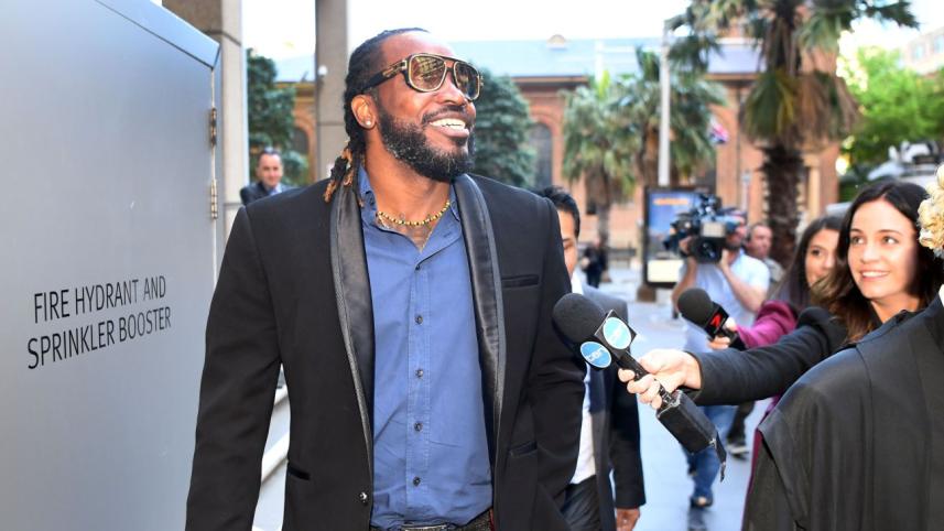 West Indies cricketer Chris Gayle