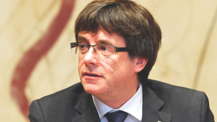 Ousted Catalan leader Carles Puigdemont