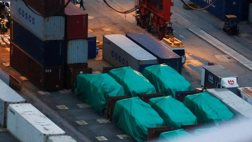 armoured troop carriers