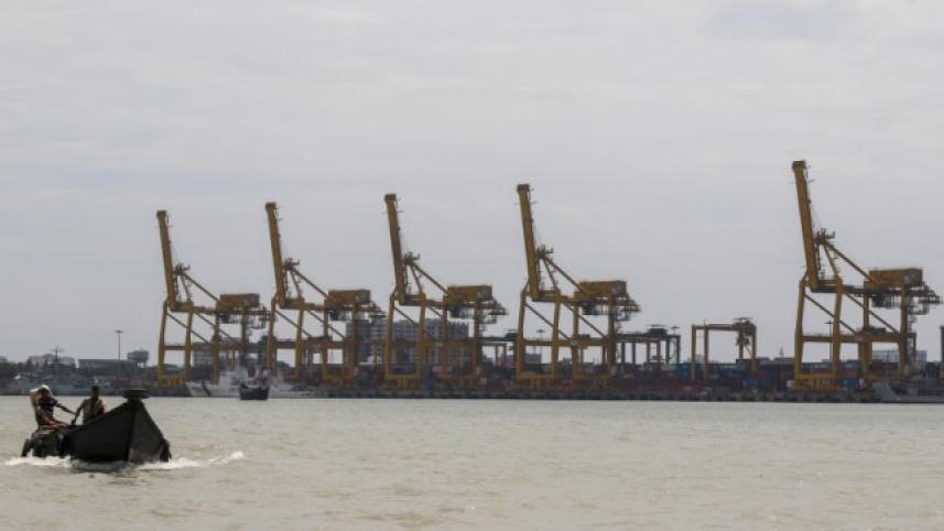 Chattogram Port's condition during Cyclone Amphan