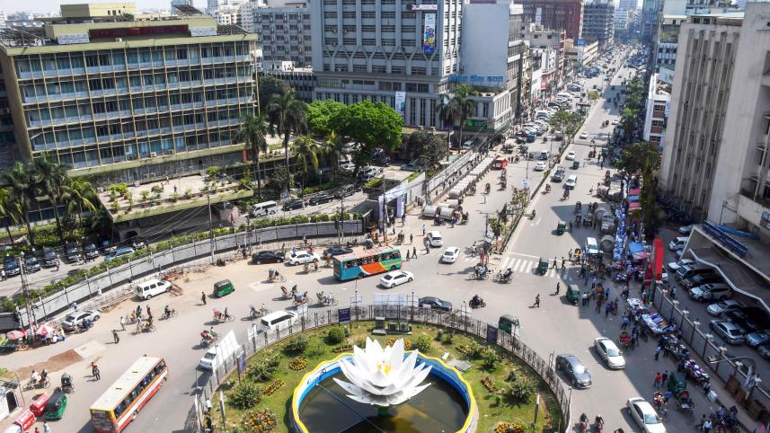 Shapla Square in Motijheel