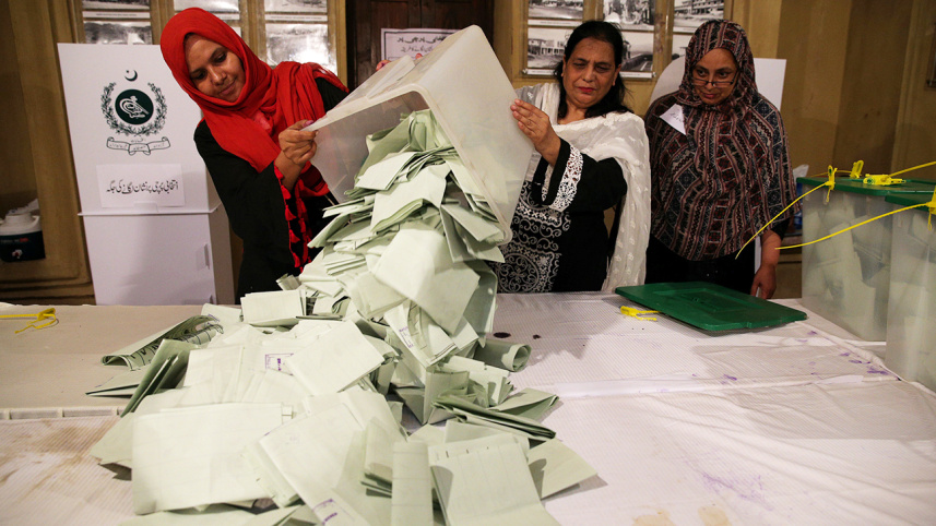 Pakistan elections vote counting