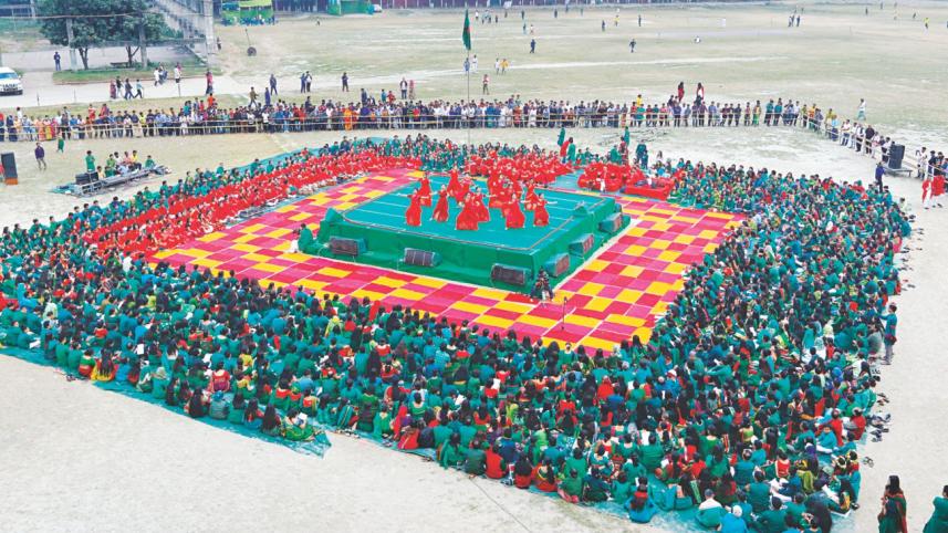 Hajaro Konthe Deshgaan on Bangladesh's 47th Victory Day 2018