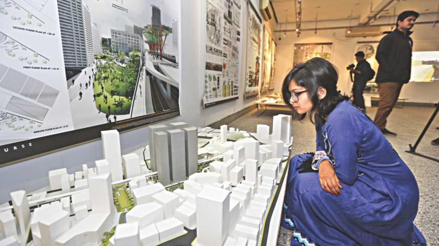 Design Exhibit “Life Line for Dhaka” ends at AFD