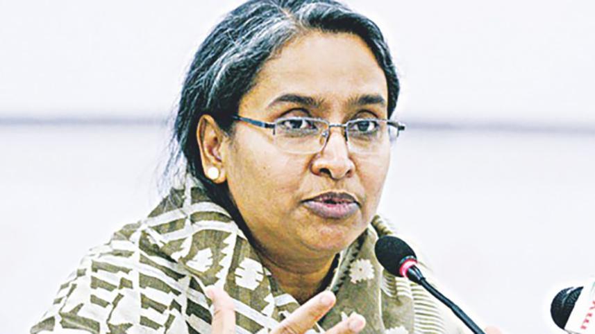 Education Minister Dipu Moni