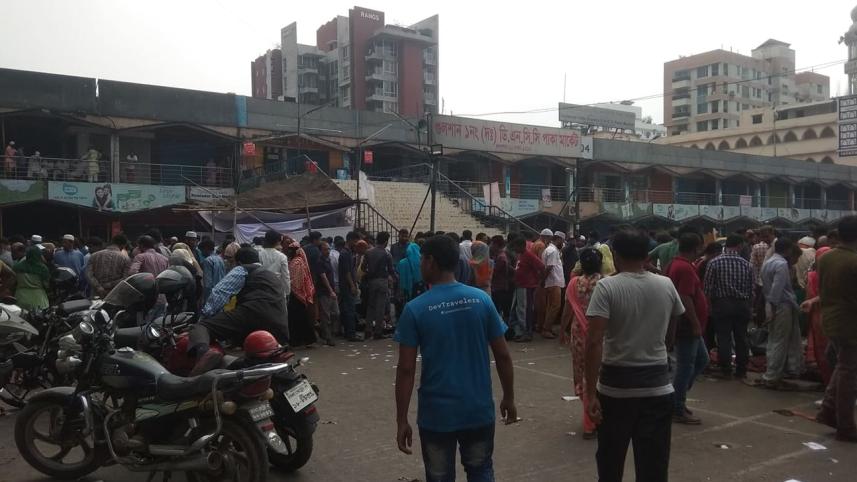 Dhaka's Gulshan DNCC market fire
