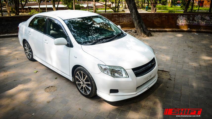 TOyota Corolla Axio GT Turbo 2.0  shift bangladesh