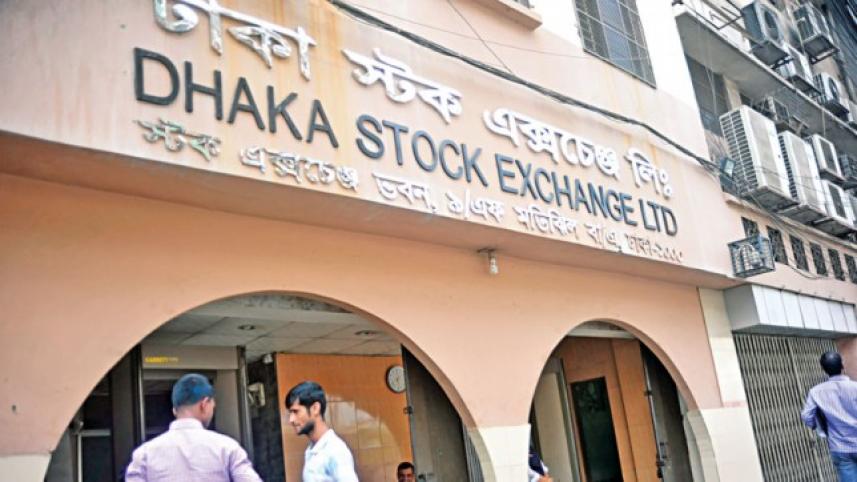 Dhaka stock exchange falls