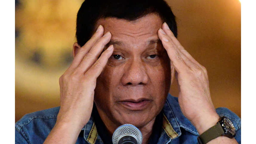 Philippine President Rodrigo Duterte
