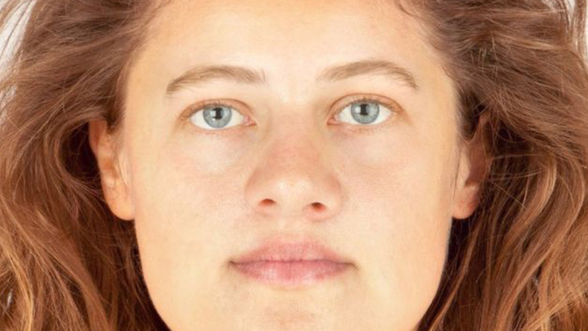 Bronze Age, Bronze Age woman 'Ava', Facial reconstruction 