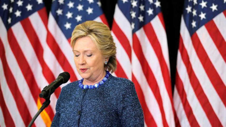 US Democratic presidential nominee Hillary Clinton
