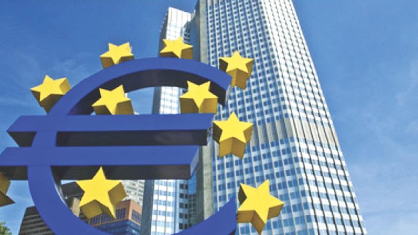 flag and map of European Union