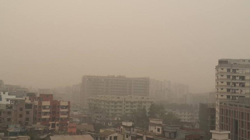 Foggy weather in Bangladesh