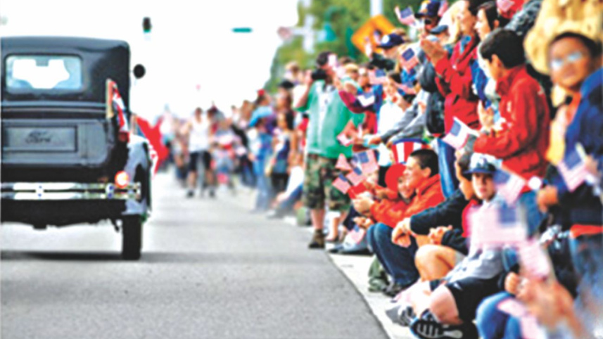 FOURTH OF JULY AND MAIN STREETS