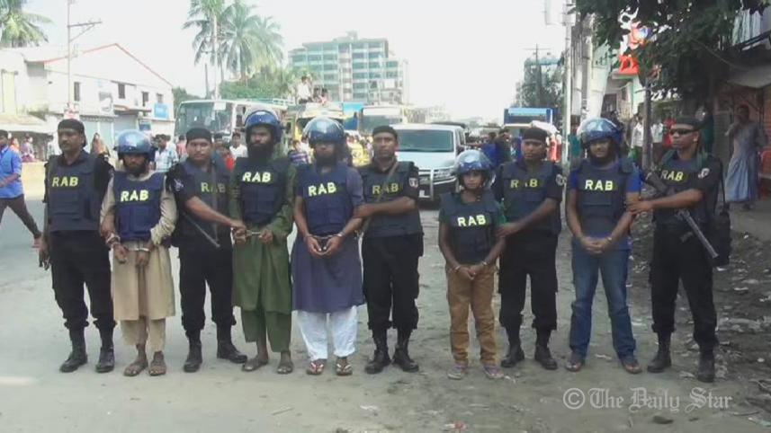 Gazipur, Bangladesh, Rapid Action Battalion, Jama'atul Mujahideen Bangladesh, JMB, militants, militancy, terrorism, 