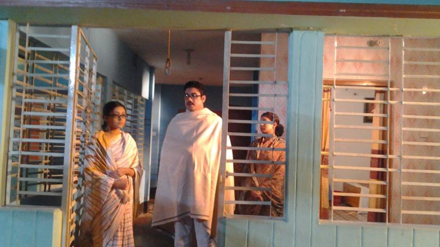 Ghumer Deshey Ghum Bhangatey