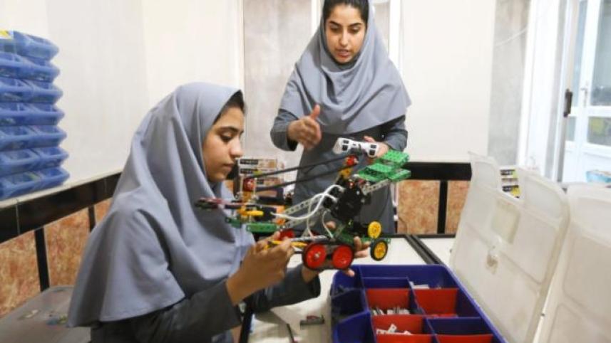 All-girl Afghan robotics team