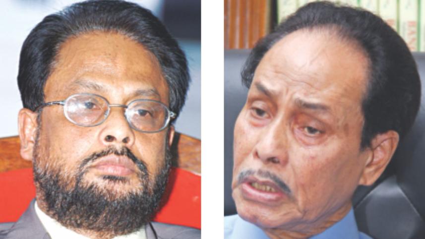 GM Quader and HM Ershad