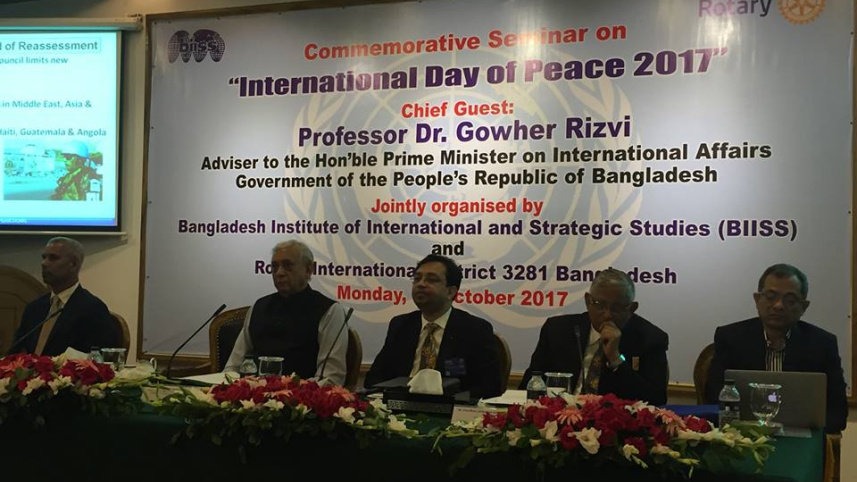 Prime Minister Sheikh Hasina's Foreign affairs Advisor Gowher Rizvi