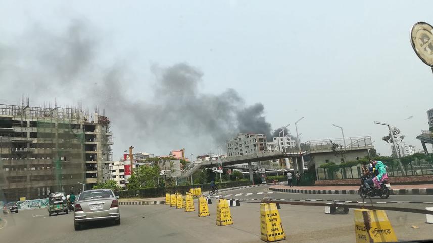 Gulshan warehouse fire