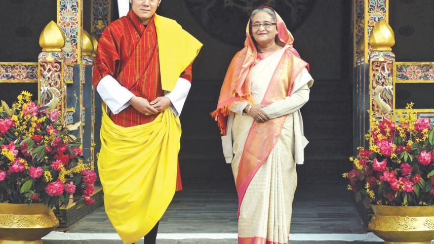 hasina in bhutan.jpg
