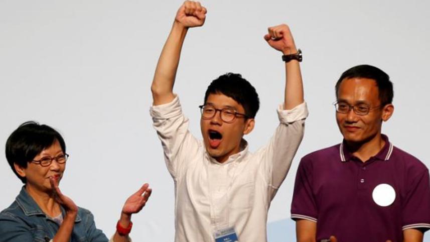 Hong Kong poll, pro-independence candidates, Chinese-controlled city