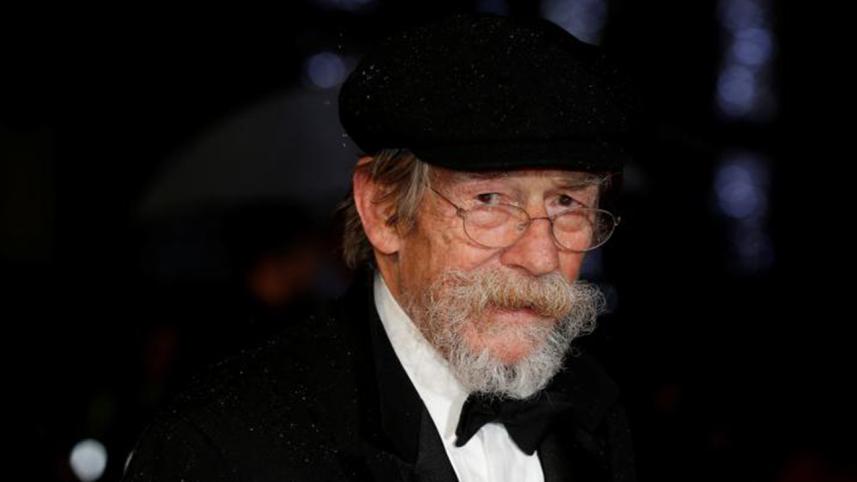 Veteran British actor Sir John Hurt