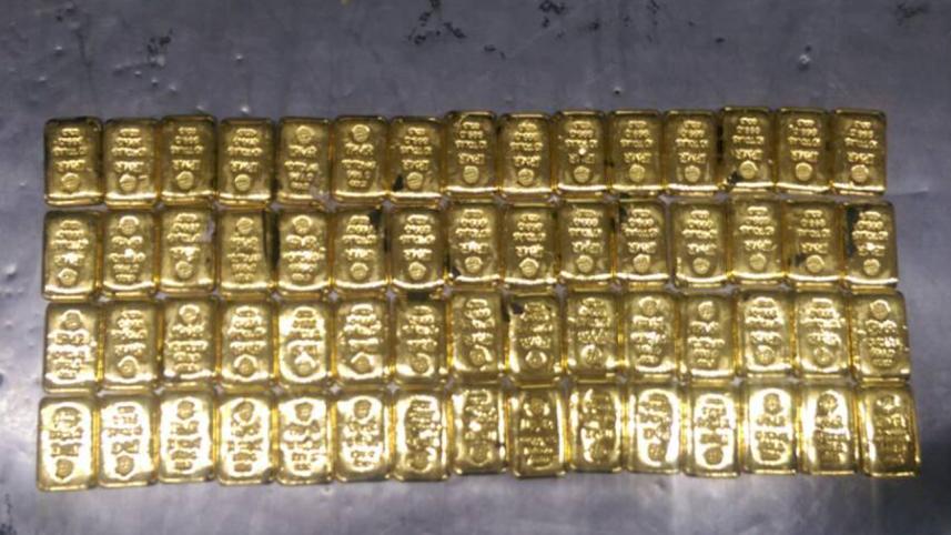 60 gold bars seized