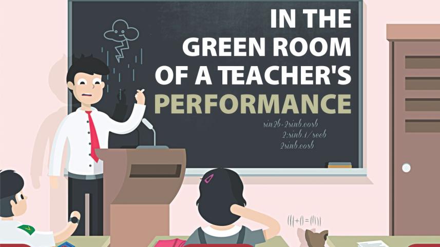 In the Green Room of a Teacher's Performance