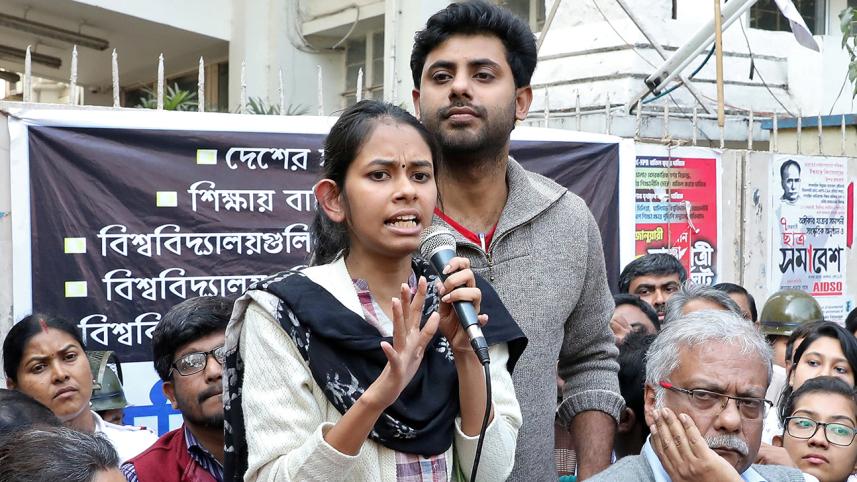 Bangladeshi student at Visva-Bharati