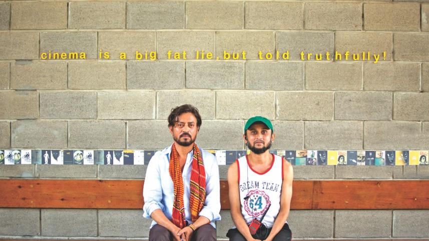 Irrfan Khan with the director, Mostofa Sarwar Farooki