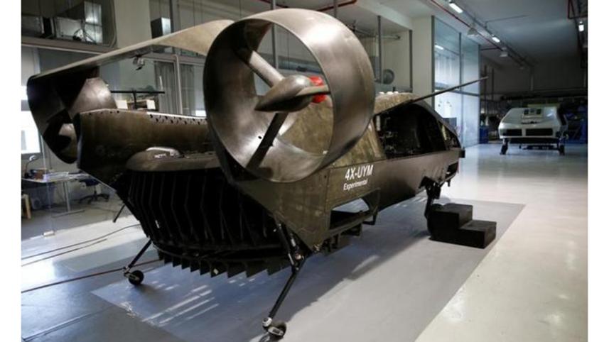 A prototype of the Cormorant, a drone