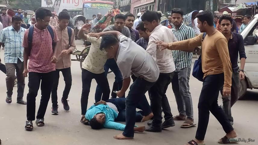 Members of Jatiyatabadi Chhatra Dal 