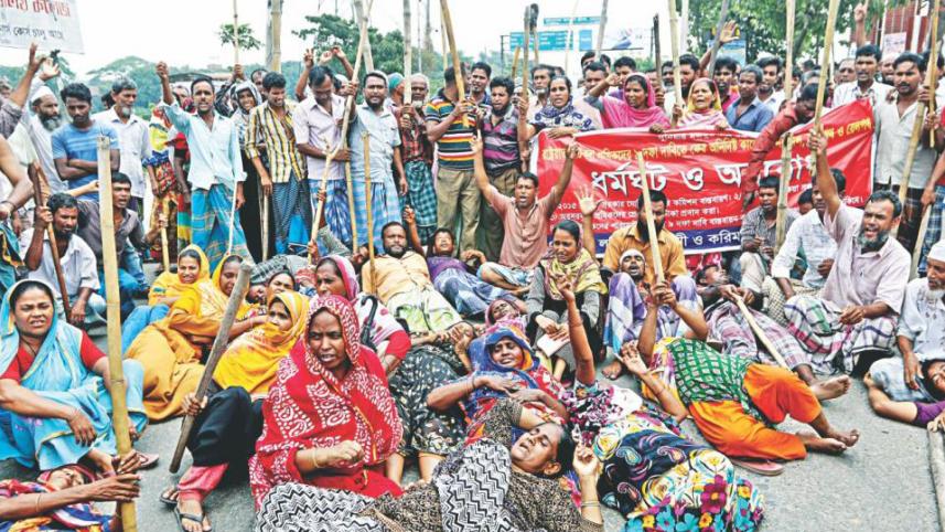 Bangladesh jute mill workers arrears' payment