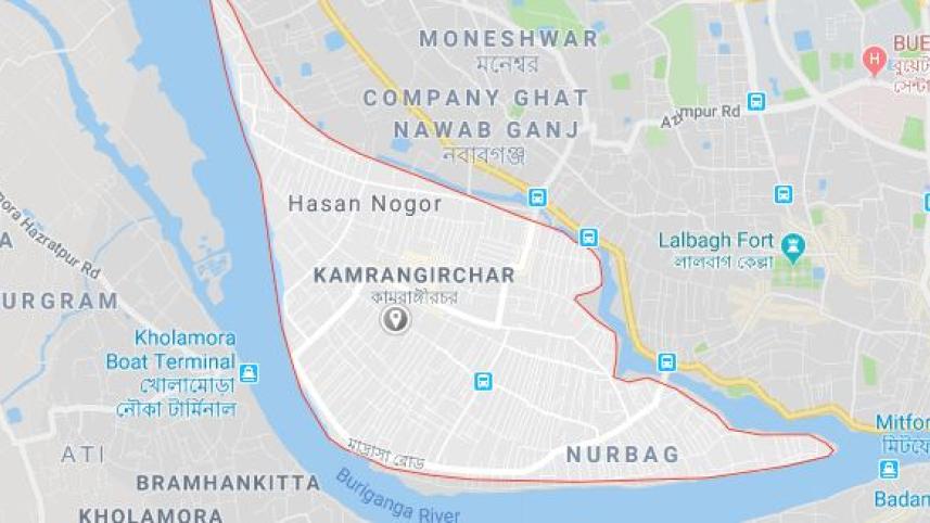 Dhaka's Kamrangirchar 5-storey building tilts