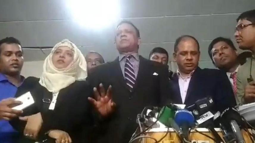 Pro-BNP lawyer Advocate Khandker Mahbub Uddin Khokhon