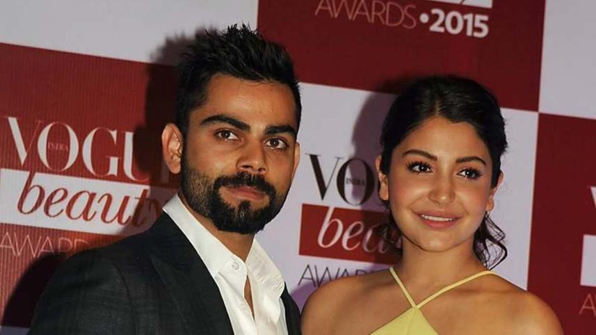 Virat Kohli and Anushka Sharma
