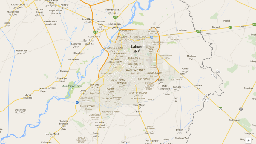 Lahore map.png