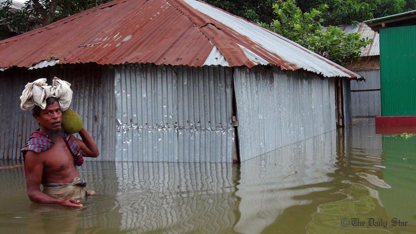 Flood in Bangladesh in 2019
