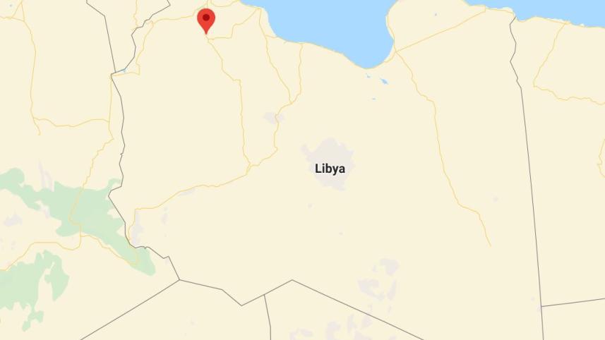 libya map