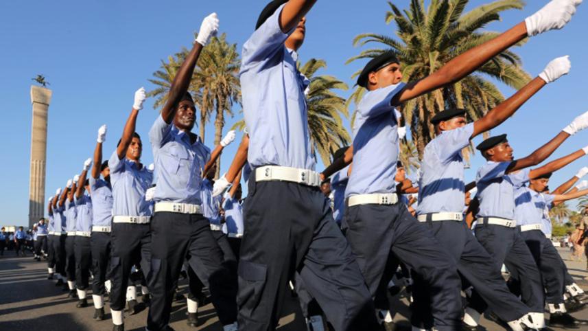 Libya police school-afp