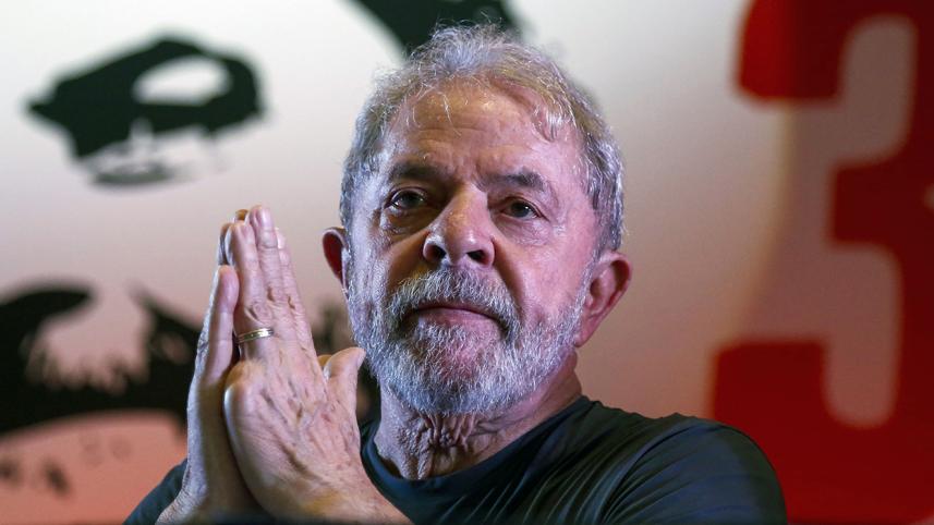 Former Brazilian president Luiz Inacio Lula da Silva 