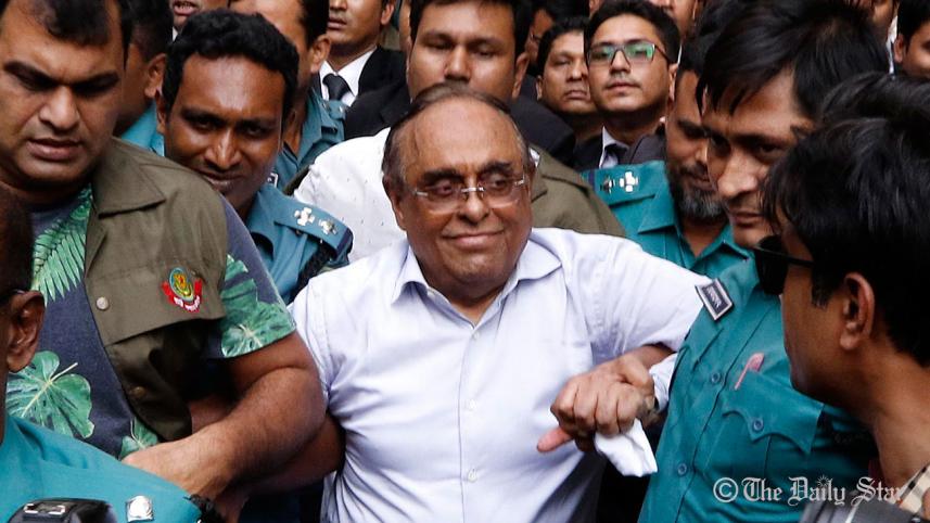 Barrister Mainul Hosein arrested in a defamation case