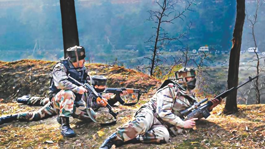 Militants attack in kashmir.