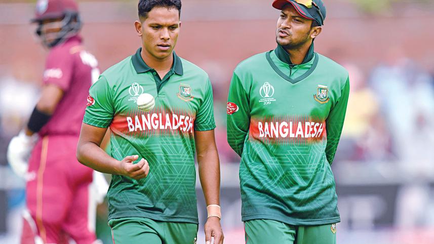 Mohammad Saifuddin and Shakib Al Hasan