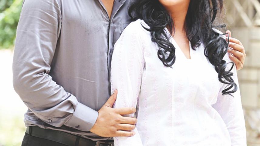 Mou and Kalyan in Shopner Moto Din