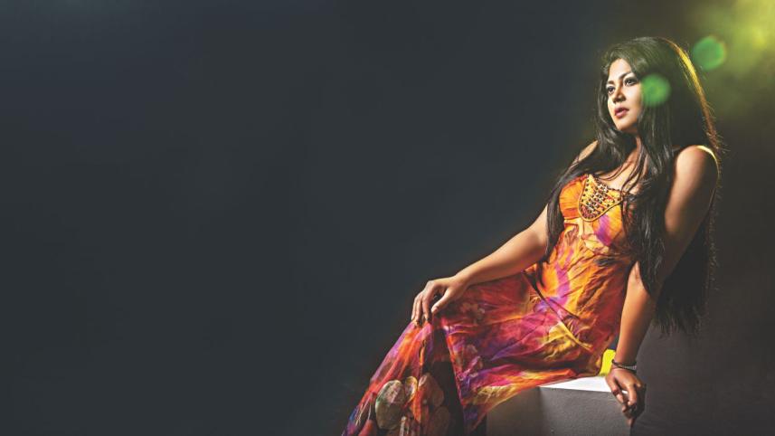 Bangladeshi popular actress Moushumi Hamid