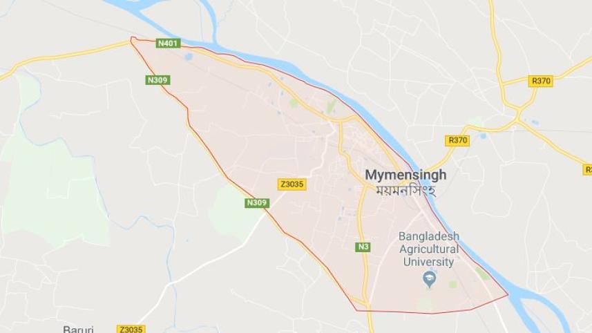 Map of Mymensingh