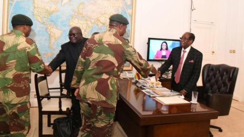 Zimbabwe's President Robert Mugabe