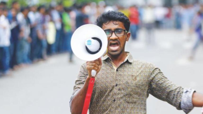 Quota reform leader Muhammad Rashed Khan